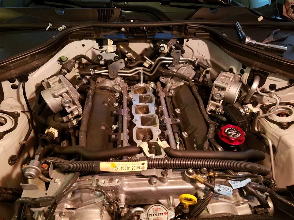 OEM Manifold Removed