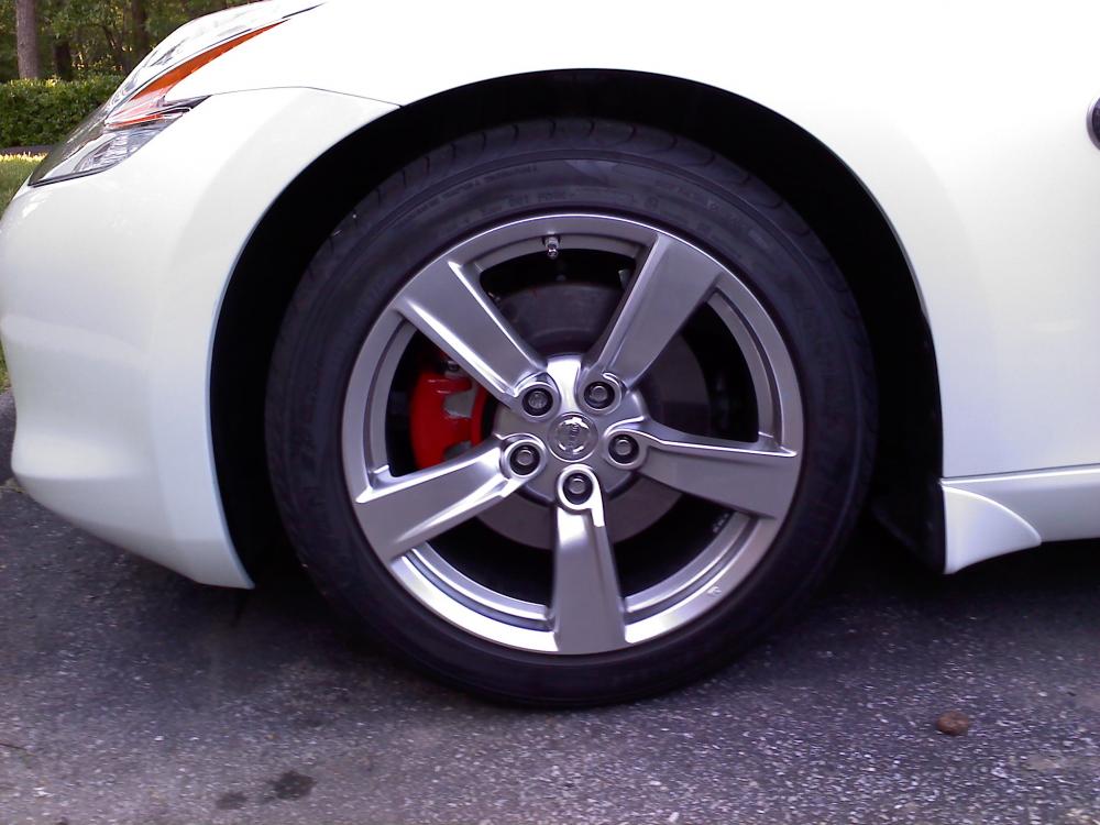 Painted calipers