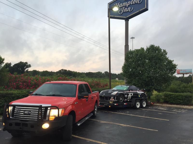 loaded up and ready for the drive back home