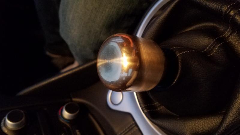 Custom Brass shift knob ~ 3.5lbs