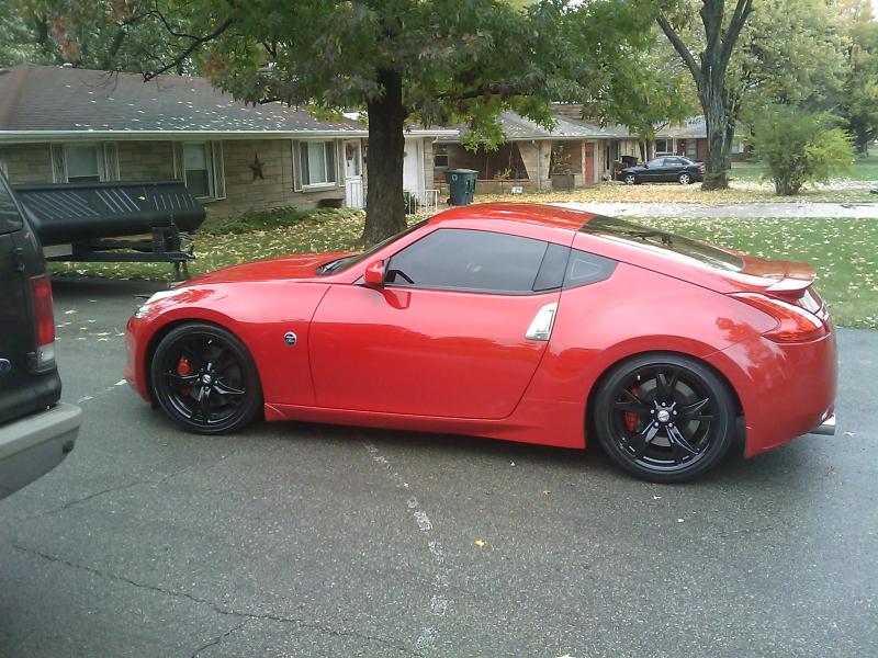 Side view after getting some work done.  Wish I could have taken this picture stock in the same position on the driveway.