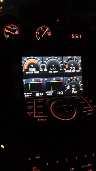 Carbon Signal GTR style gauges