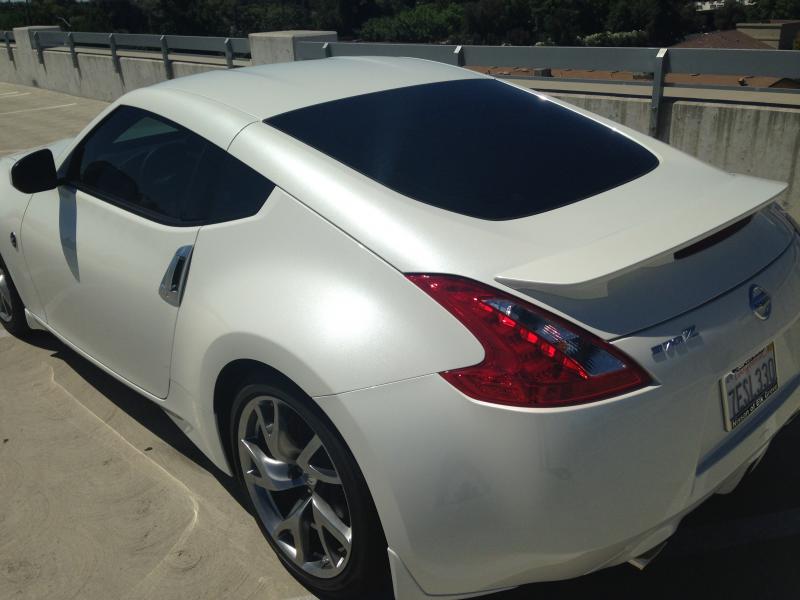 Tint 5% on rear and little sides, 35% in the front, none on windshield