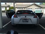 Rear tint mod and reverse light LED projector change from Lighturway on Ebay.  April 2014  LEDs are 10W Xenon White 921 T10 T15s