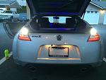 Rear tint mod and reverse light LED projector change from Lighturway on Ebay.  April 2014  LEDs are 10W Xenon White 921 T10 T15s