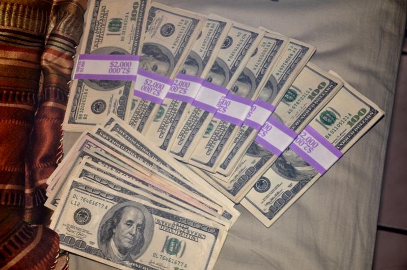 money money i love holding all this cash. this was the money for my 350z