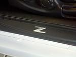 Some masking tape and silver touch paint - now the Z matches the rest of the Z's on the car