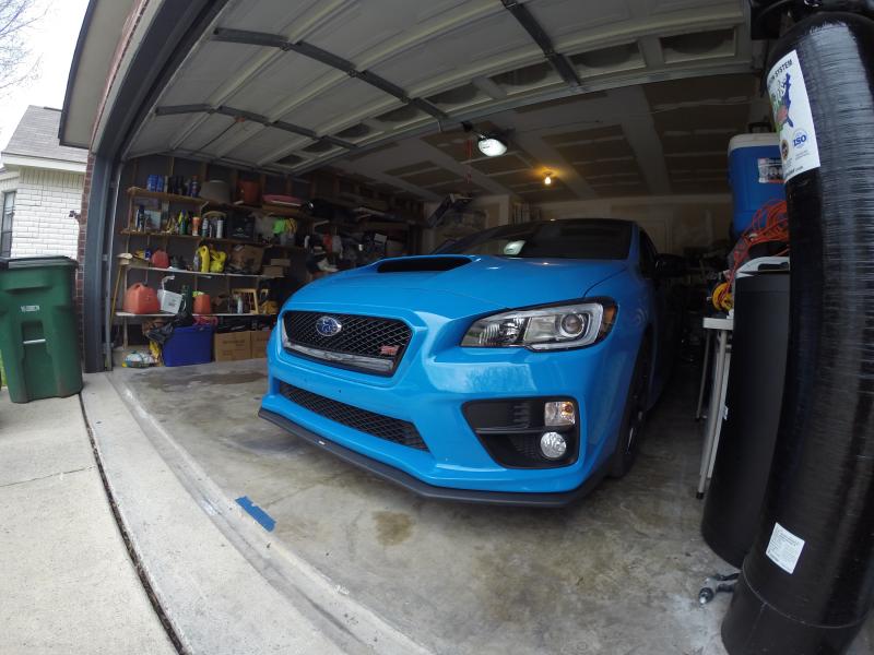 sti front lip