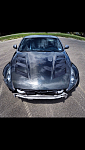 VIS AMS hood carbon fiber 370z z34 nissan