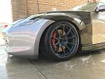 Volk ze40s apracing radical brakes 370z