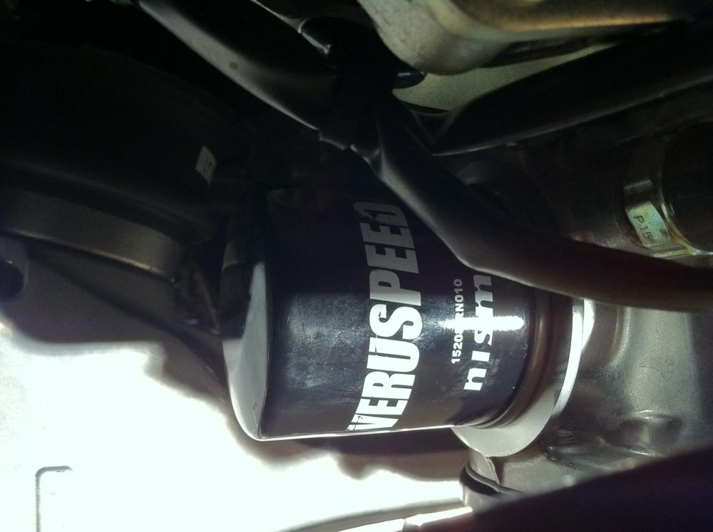 How to change oil filter on nissan versa #5