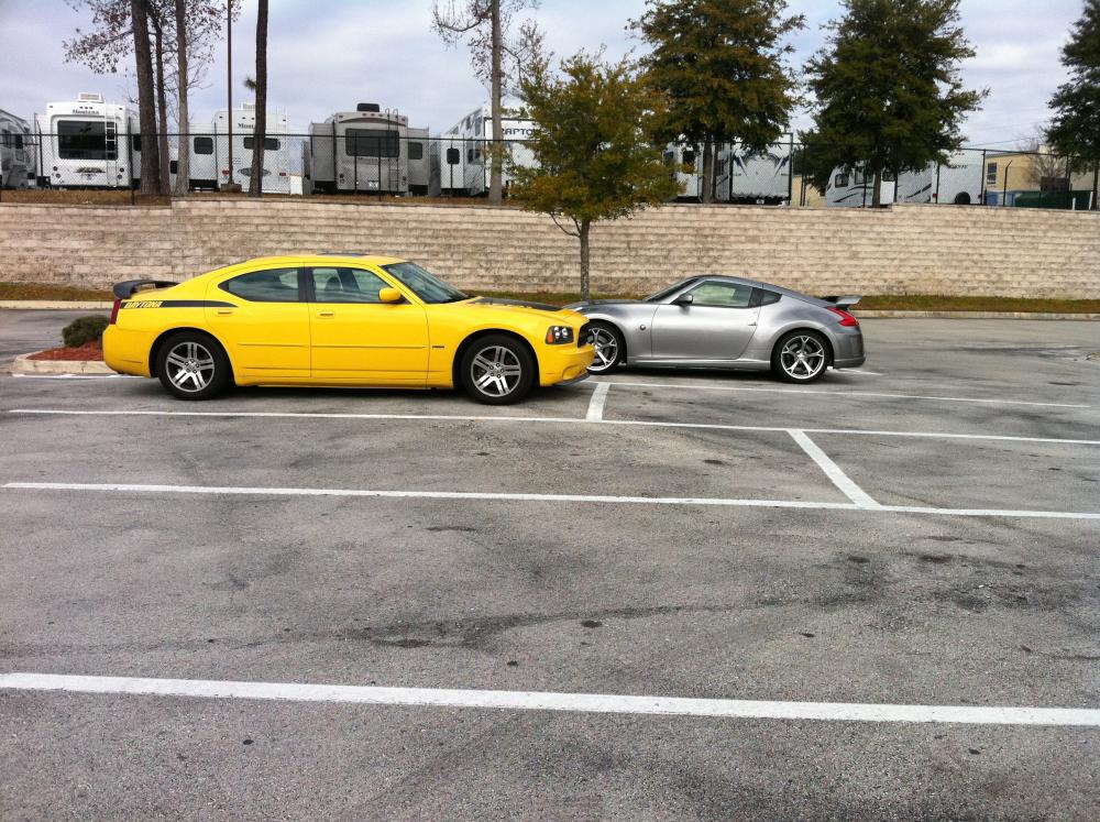 So, I was in Jacksonville Florida last weekend and parked away from everyone. When I came out of the store I noticed that a large yellow school bus had parked close to me...