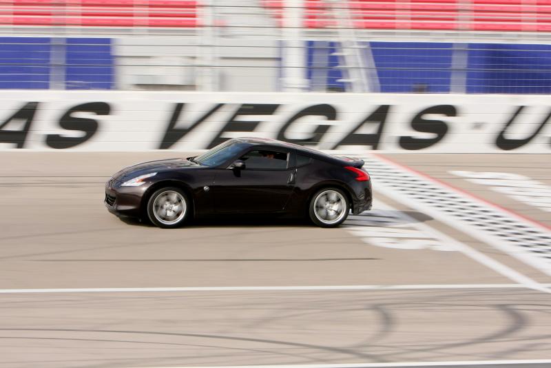 Having some fun at Las Vegas Speedway