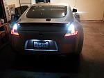 led reverse and license plates