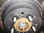 remove brake adjustment cover
