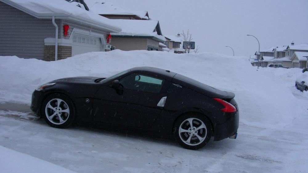 Nissan 370z winter driving canada #4