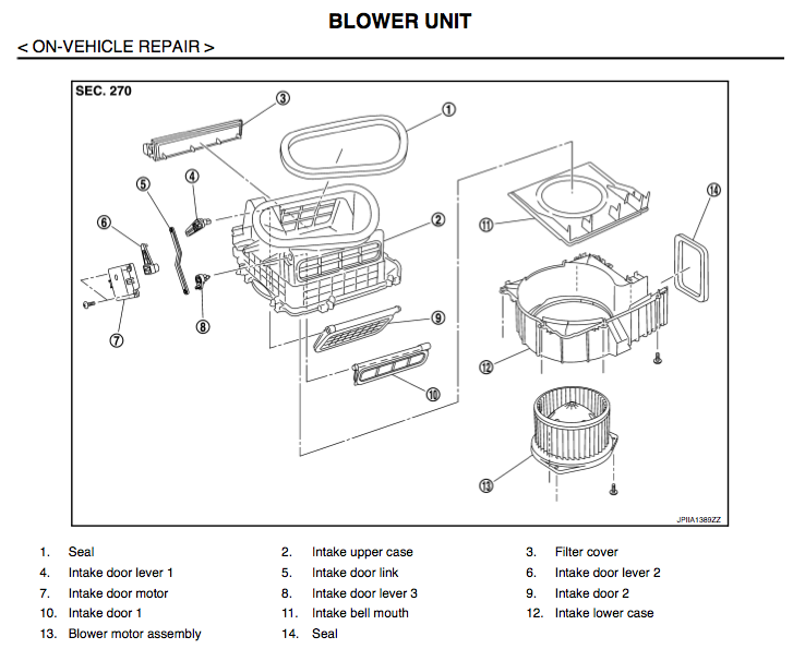 370z cabin air deals filter