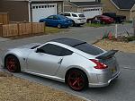 3M Satin black roof, spoiler and front Lip courtesy of California Tint