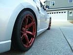 rear Metalic red flake Rays Nismo