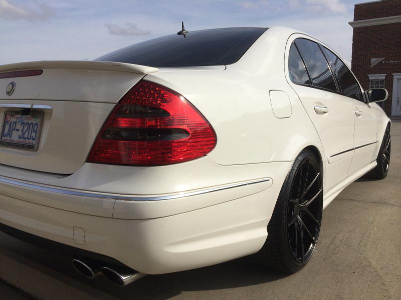 Mercedes w211 слоновая кость