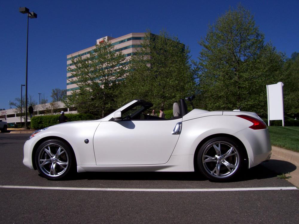 Steve's Roadster looking smart! Have you got that car broken in yet?