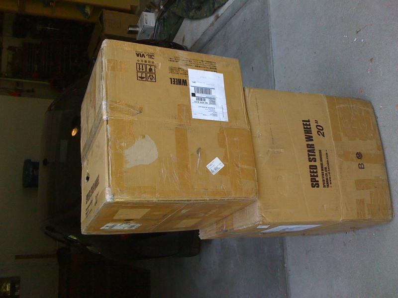 UPS just dropped off! Nice Job Packing Alex!