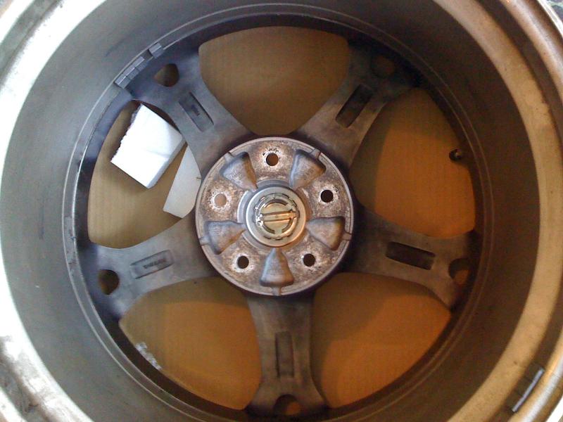 Backside of Nismo wheel