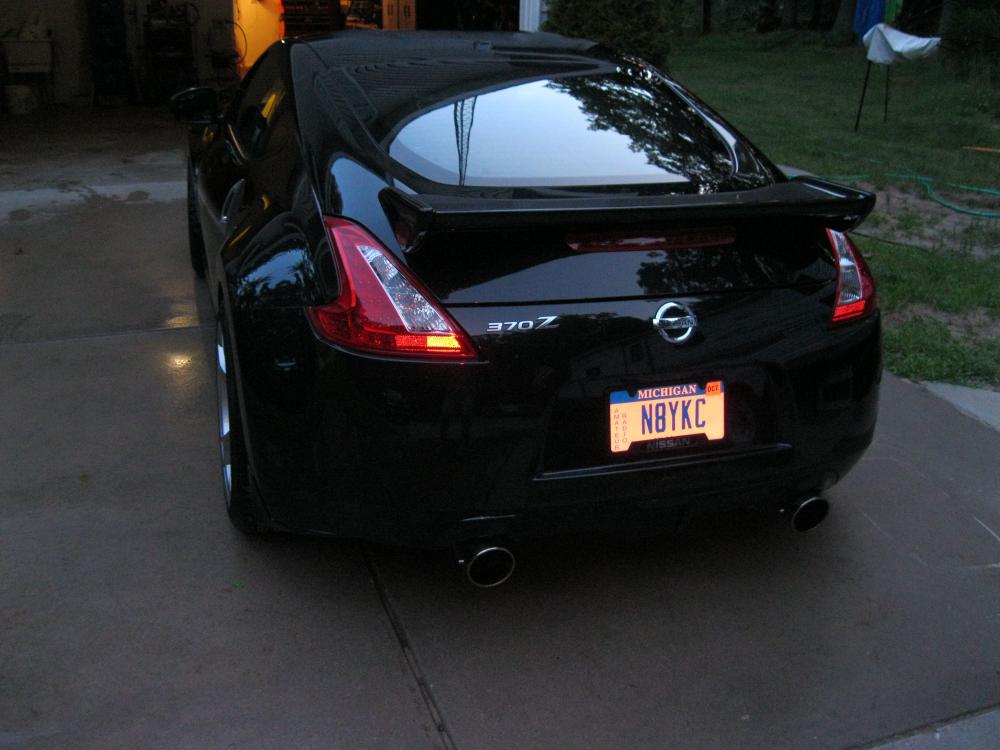 Rear shot. Needs a CF rear diffuser. Time to pick one.