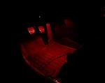 Red footwell Lighting