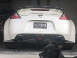 Powertrix CF Spoiler install complete w/ Project Supervisor, Nismo, checking in