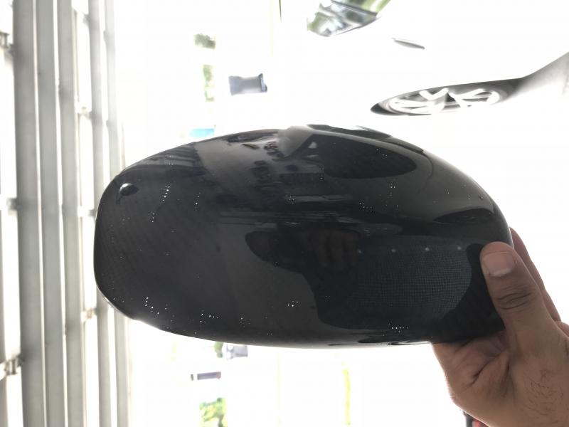 Evo-R Carbon Fiber Mirror Caps 9/10