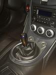 Titanium Nismo Shift Knob with custom burnt finish