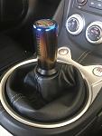 Nismo Titanium Shift Knob w/ burnt finish