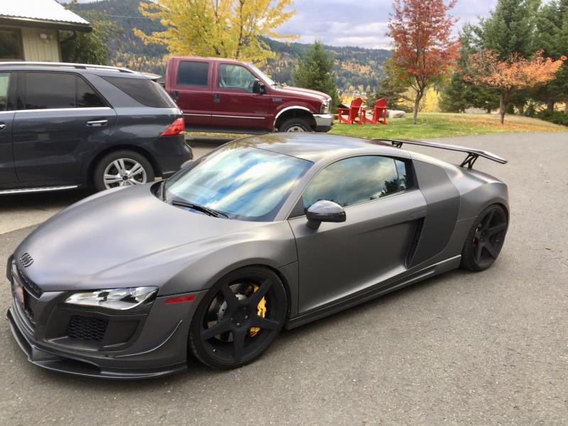 R8 with PPI kit, carbon wing, 20" ADV wheels